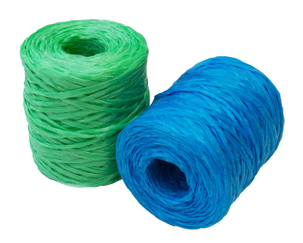 Шпагат поліпропіленовий підв'язувальний кольоровий 200 г (Теплична нитка)