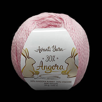 Angora 30% колір №Н15 Рожевий