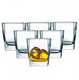 Набір квадратних склянок Sterling Luminarc 300 мл 6 шт. (N0755), фото 3