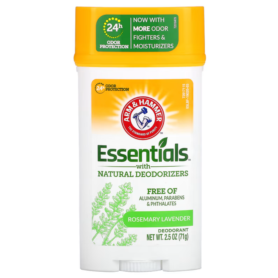 Дезодорант Arm & Hammer Essentials with Natural Deodorizers Deodorant Rosemary Lavender 71 г, фото 1