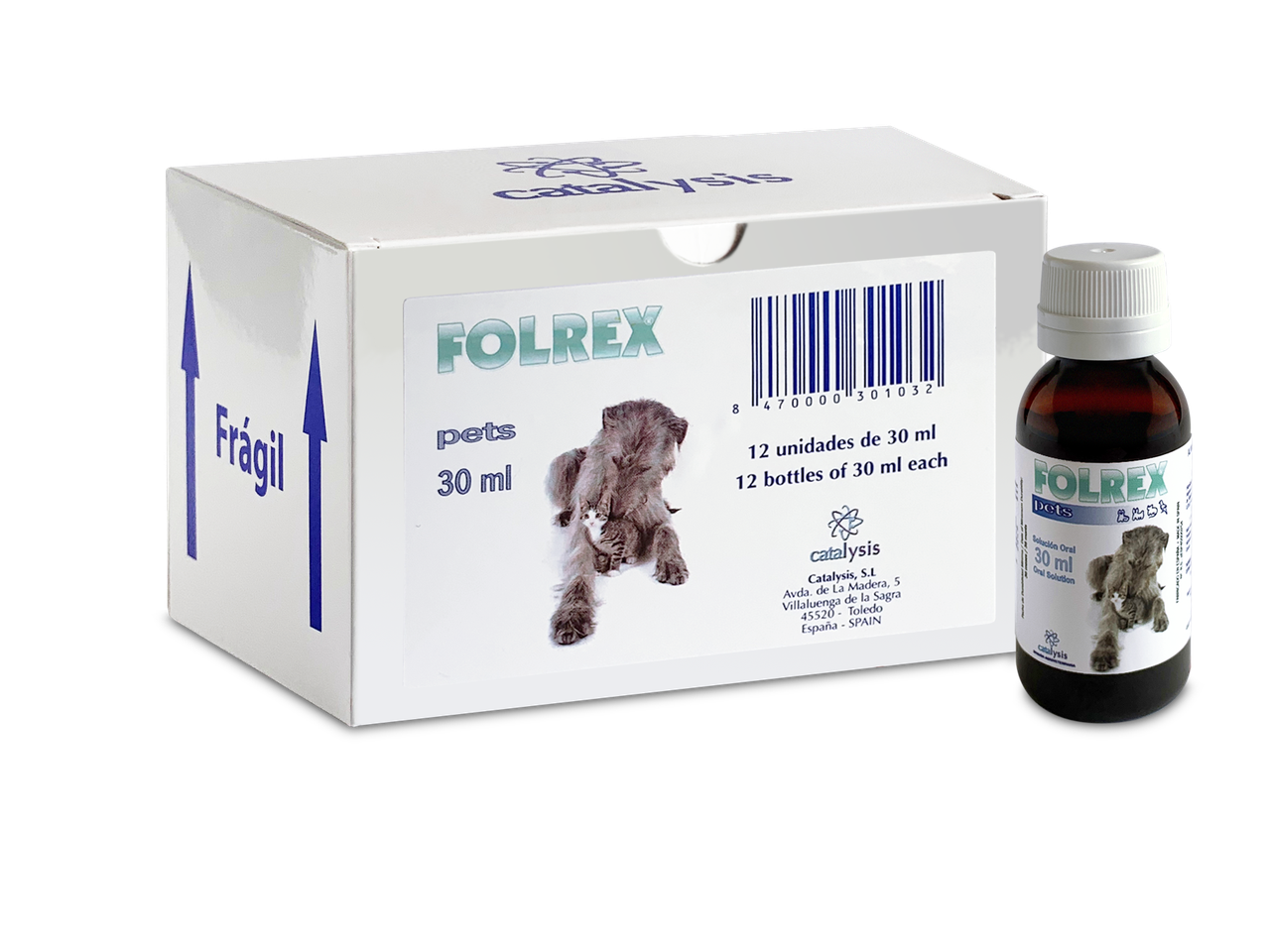 ФОЛРЕКС петс 30 мл.(FOLREX pets) при захворюваннях суглобів у собак та котів