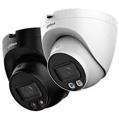 DH-IPC-HDW2449T-S-IL-BE (2.8мм) 4 МП WizSense з подвійним підсвічуванням та мікрофоном (чорна)