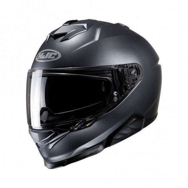 Мотошолом HJC i71 Semi Flat титан