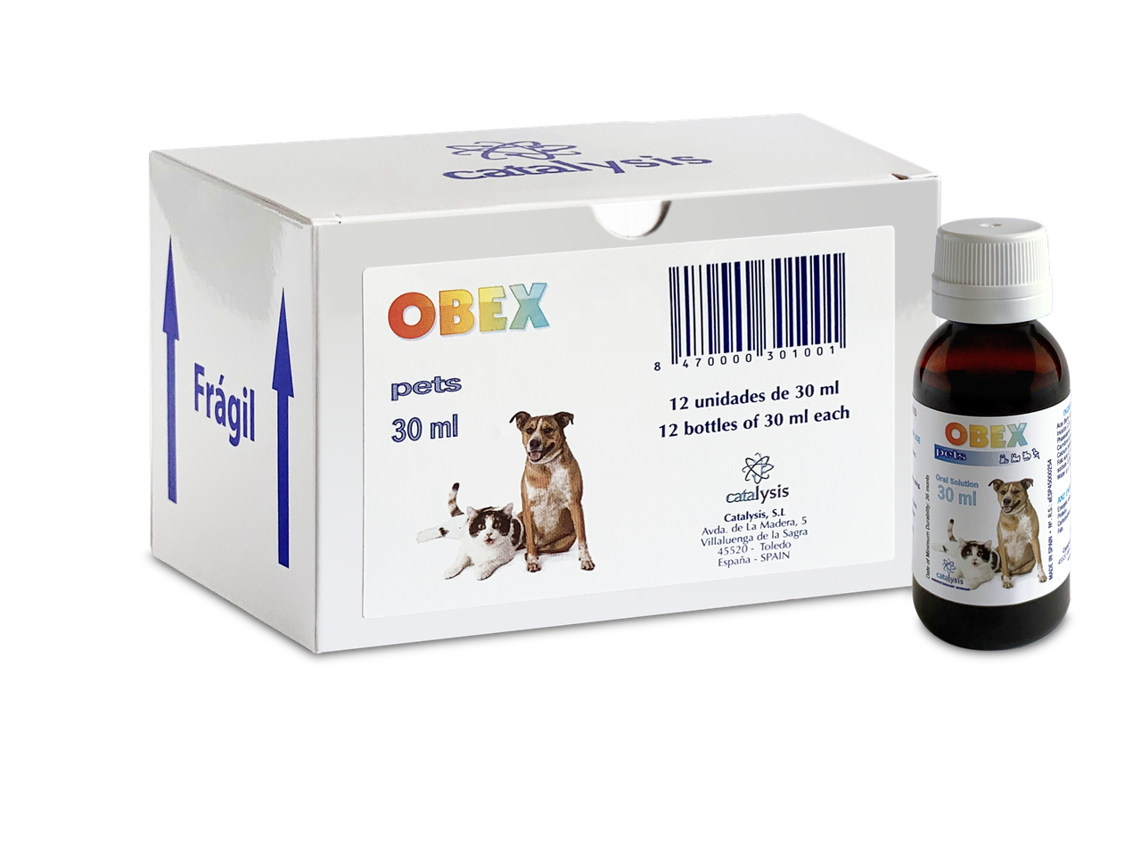 ОБЕКС петс 30 мл. (OBEX pets) при порушенні обміну речовин