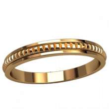 Кольцо золото 585 проба женское 20470-ЗЛ - фото 1 - id-p1884523075