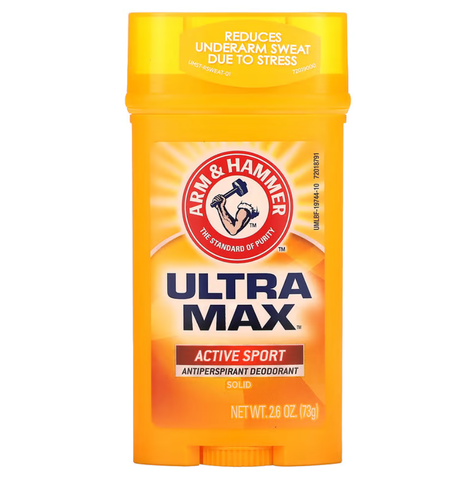 Дезодорант Arm & Hammer UltraMax Solid Antiperspirant Deodorant Active Sport 73 г, фото 1