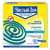 Спираль от комаров Чистый Дом 10шт.