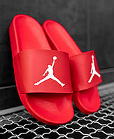 Мужские шлепанцы Jordan Red