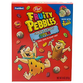 Цукерки Post Frankford Fruity Pebbles Cereal Candy Bites Флінстоуни 227g