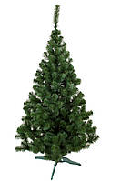 Искусственная елка новогодняя лесная Сказка праздничная пышная 1,3 метра на подставке из экологичного ПВХ
