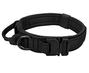 Тактичний нашийник Primo DOG для собак, розмір L (45-55см) - Black