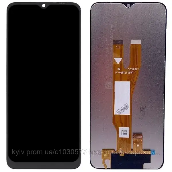 Дисплей для Samsung A032F Galaxy A03 Core модуль у зборі (екран та сенсор), чорний, фото 1