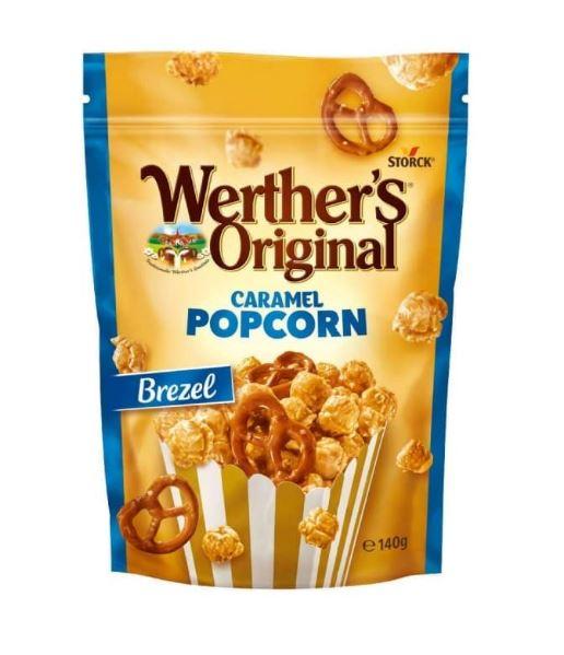 Попкорн карамельний з прецлем Werther's Original 140 г
