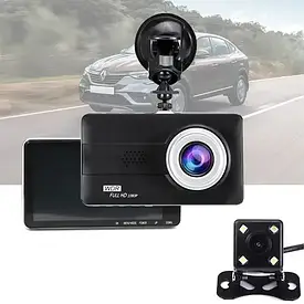 Автомобільний  відеореєстратор DVR Z30 із двома камерами FullHD