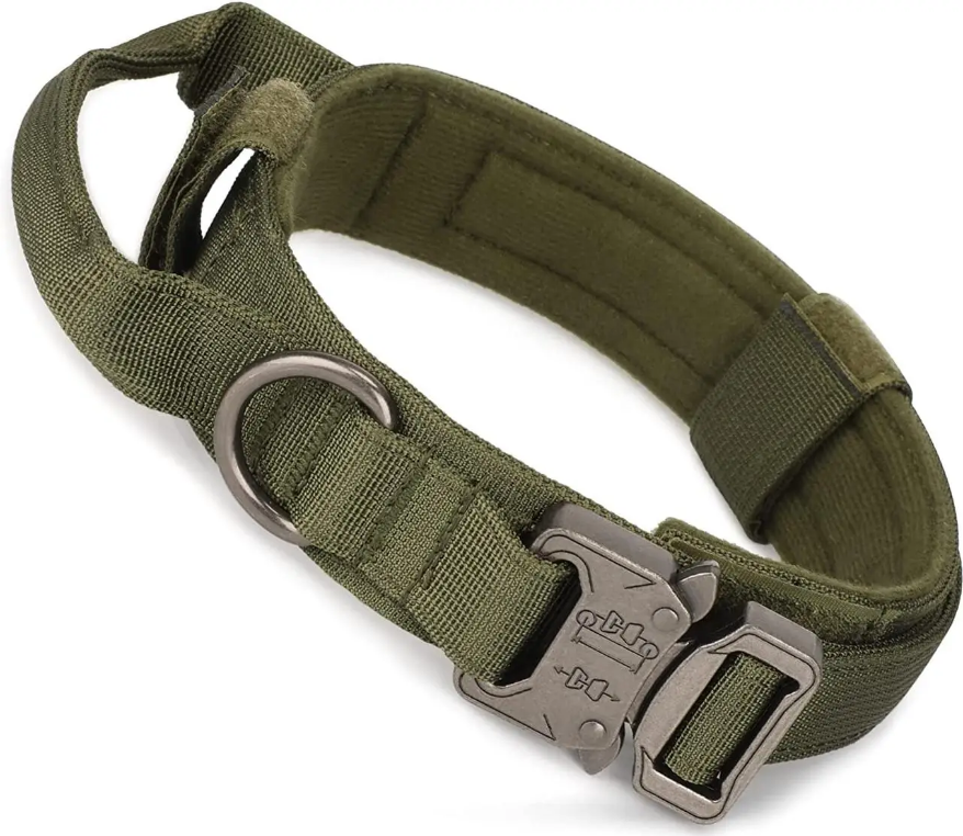 Тактичний нашийник Primo DOG для собак, розмір L (45-55см) - Army Green
