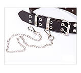 Ремінь NUOYA з люверсами та ланцюжком 03872, фото 6