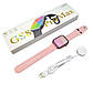 Смарт-годинник Smart Watch GS8 Pro Max Pink, фото 6