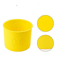 Набор силиконовых форм для выпечки Пасхи Stenson MH-3823 3шт в наборе желтые