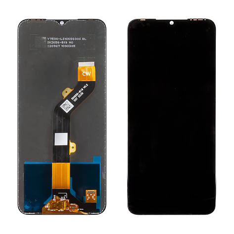 Дисплей TECNO Pop 6 Pro (BE8)/INFINIX Hot 12 Pro (2022) з чорним тачскрином, фото 1