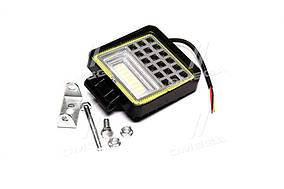 Фара LED квадратна 42W, 10-30V вузький промінь. DK.4SQ.0105A
