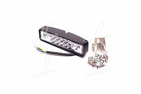 Ліхтар LED 24W доповн. з проблисковим маяком оранж. цв. DK.24-A3