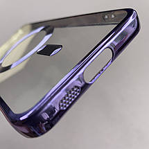 Чохол для Samsung Galaxy S23 Plus чохол з магсейф із захистом камери на телефон самсунг с23 плюс бузковий h3b, фото 4