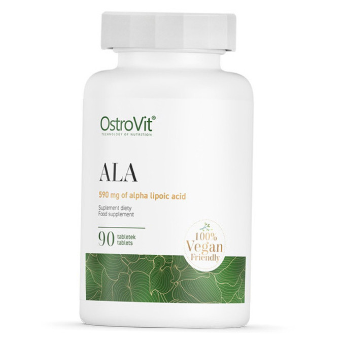 Альфа-ліпоєва кислота ALA 590 mg 90 таблеток