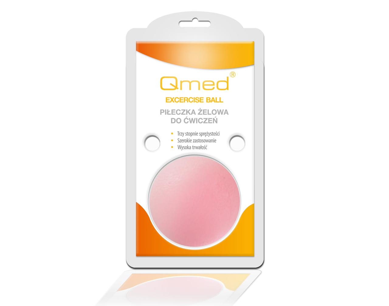 Гелевий масажний м'ячик Qmed Gel Exercise Ball I207, фото 1