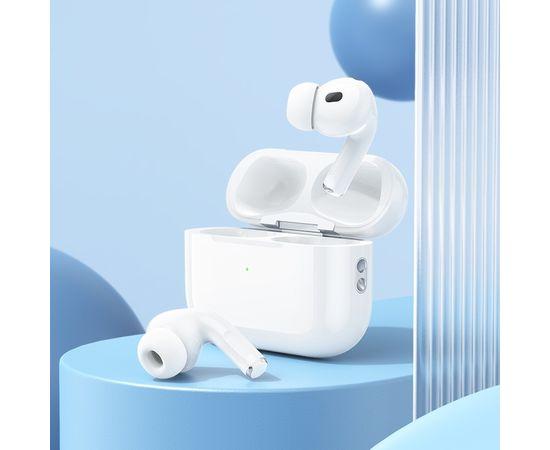 Бездротові Bluetooth вакуумні навушники з мікрофоном Hoco EW47 білі