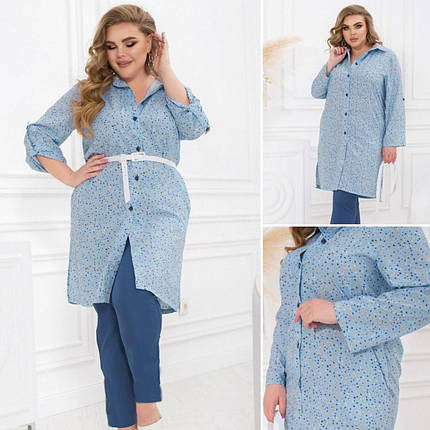 Неймовірний жіночий костюм двійка, тканина "Софт" 50, 52, 56, 64 розмір 50, фото 1