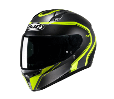 Мотошолом HJC C10 Elie чорно-жовтий, фото 1
