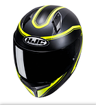Мотошолом HJC C10 Elie чорно-жовтий, фото 2