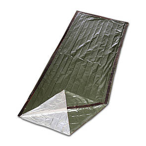 Аварійний спальник Pentagon ZERO HOUR EMERGENCY SLEEPING BAG D20102 Олива (Olive)