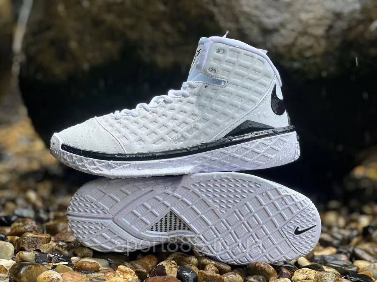 Nike Zoom Kobe 3 SL 'MVP' Кобі Брайант білі чоловічі баскетбольні кросівки, фото 1