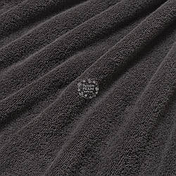 Двостороння махрова тканина, колір антрацит