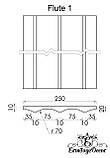 3D-панель "Flute 1" 250х20 мм., фото 4