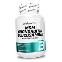 Хондропротектор BioTech MSM Chondroitin Glucosamine 60 таблеток