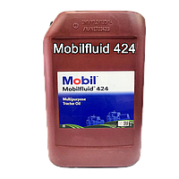 Олива тракторна Mobil Mobilfluid 424 (UTTO) каністра 20л GL-4