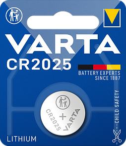 Батарейка VARTA CR 2025 BLI 1 LITHIUM