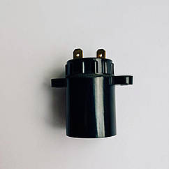 Патрон карболітовий Е14 чорний