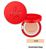 Матирующий тональный кушон Missha Velvet Finish Cushion SPF50+/PA+++(№21, 23) 15 мл