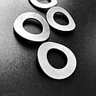 DIN 137B Шайба 12 пружинна хвиляста цинк, фото 2