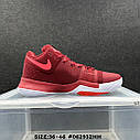 Eur36-46 Nike Kyrie 3 Maroon Hot Punch чоловічі жіночі баскетбольні кросівки, фото 2