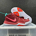 Eur36-46 Nike Kyrie 3 Maroon Hot Punch чоловічі жіночі баскетбольні кросівки, фото 5