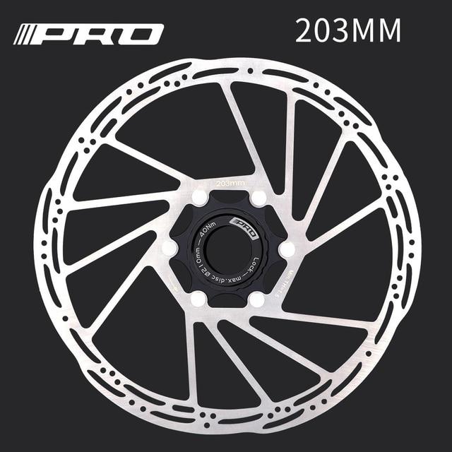 Високоякісний велосипедний ротор LitePro Center Lock 203 мм