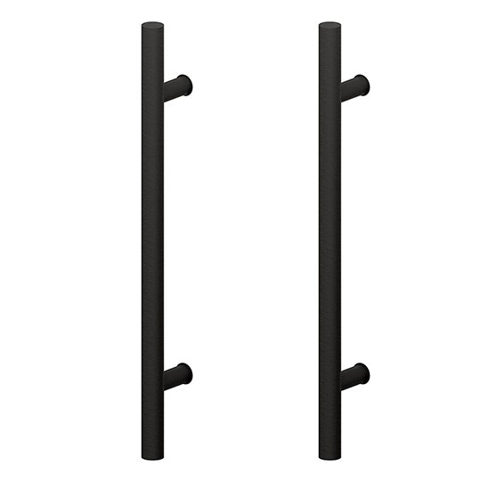 Ручка скоба Wala PA10 (Ø30) 90° 2-стороння чорний матовий (Польща)