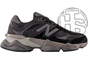 Жіночі кросівки New Balance 9060 Black Castlerock Grey (с мехом) U9060BLK