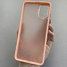 Чохол для Samsung Galaxy A51 матовий з глянцем чохол на телефон самсунг а51 персиковий q6y, фото 2