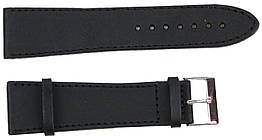 Шкіряний ремінець для годинника Mykhail Ikhtyar, ширина 24 мм чорний