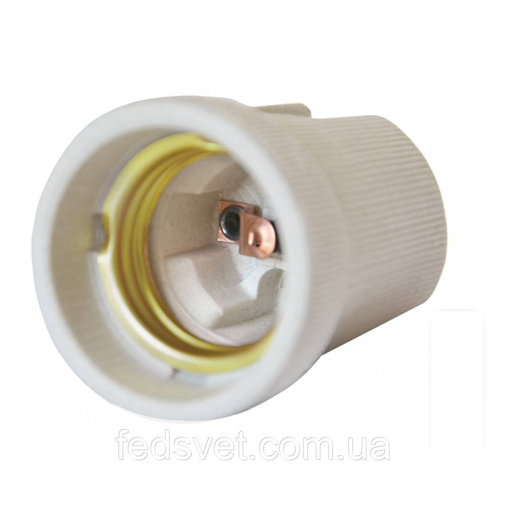 Патрон керамічний E27, фото 1